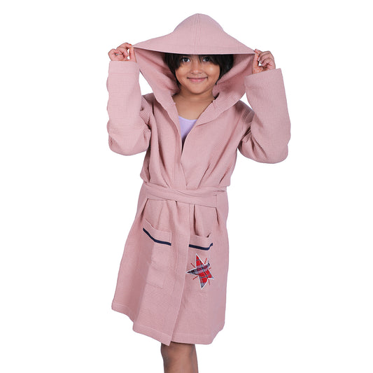 Star Pink Bathrobe