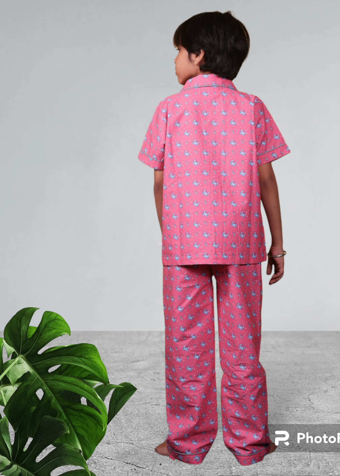 Crab Print Co-ord Pyjama Set