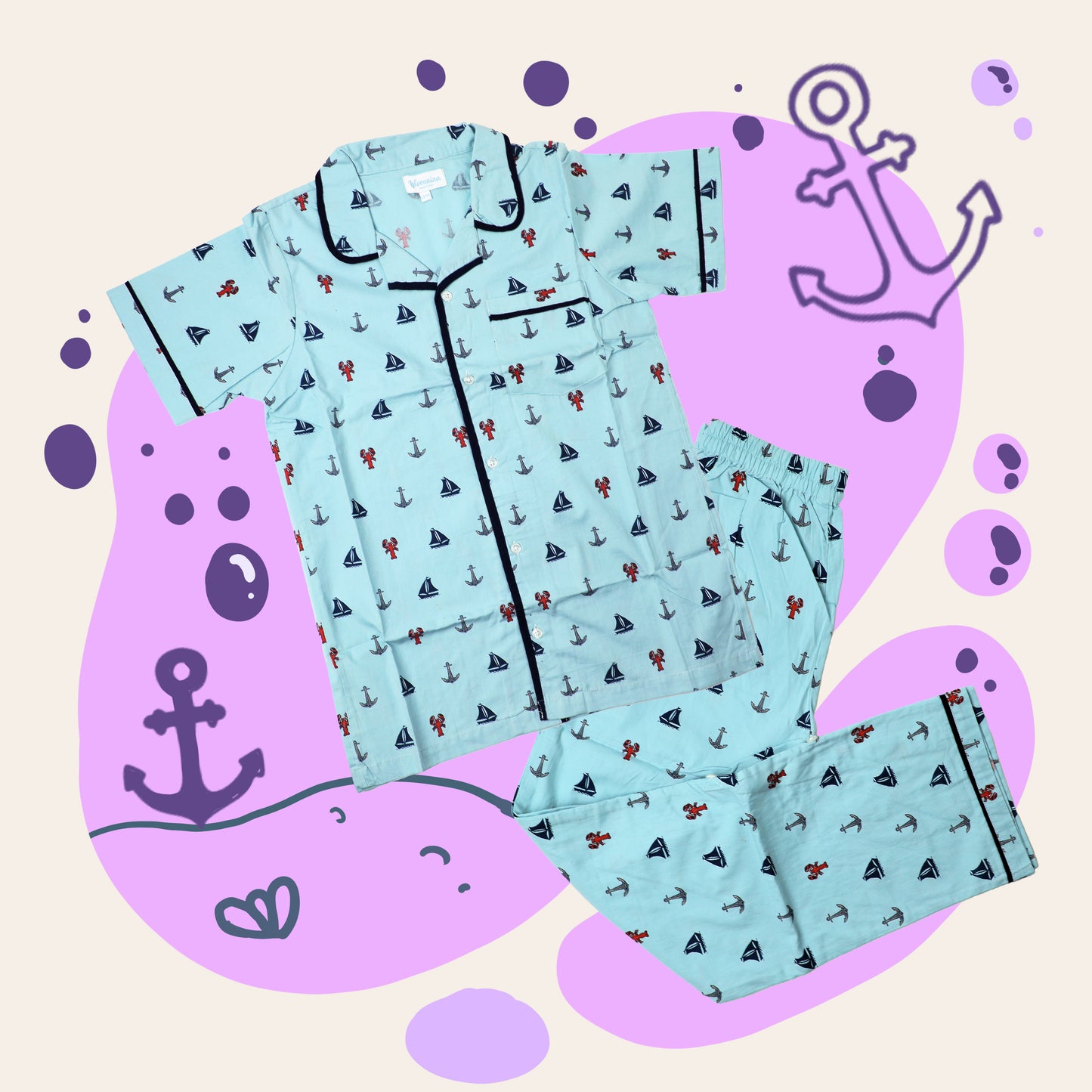 Aye Aye Captain! Boys Pyjama Set