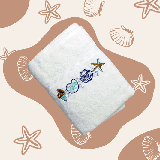 Terry Embroidery Bath Towel