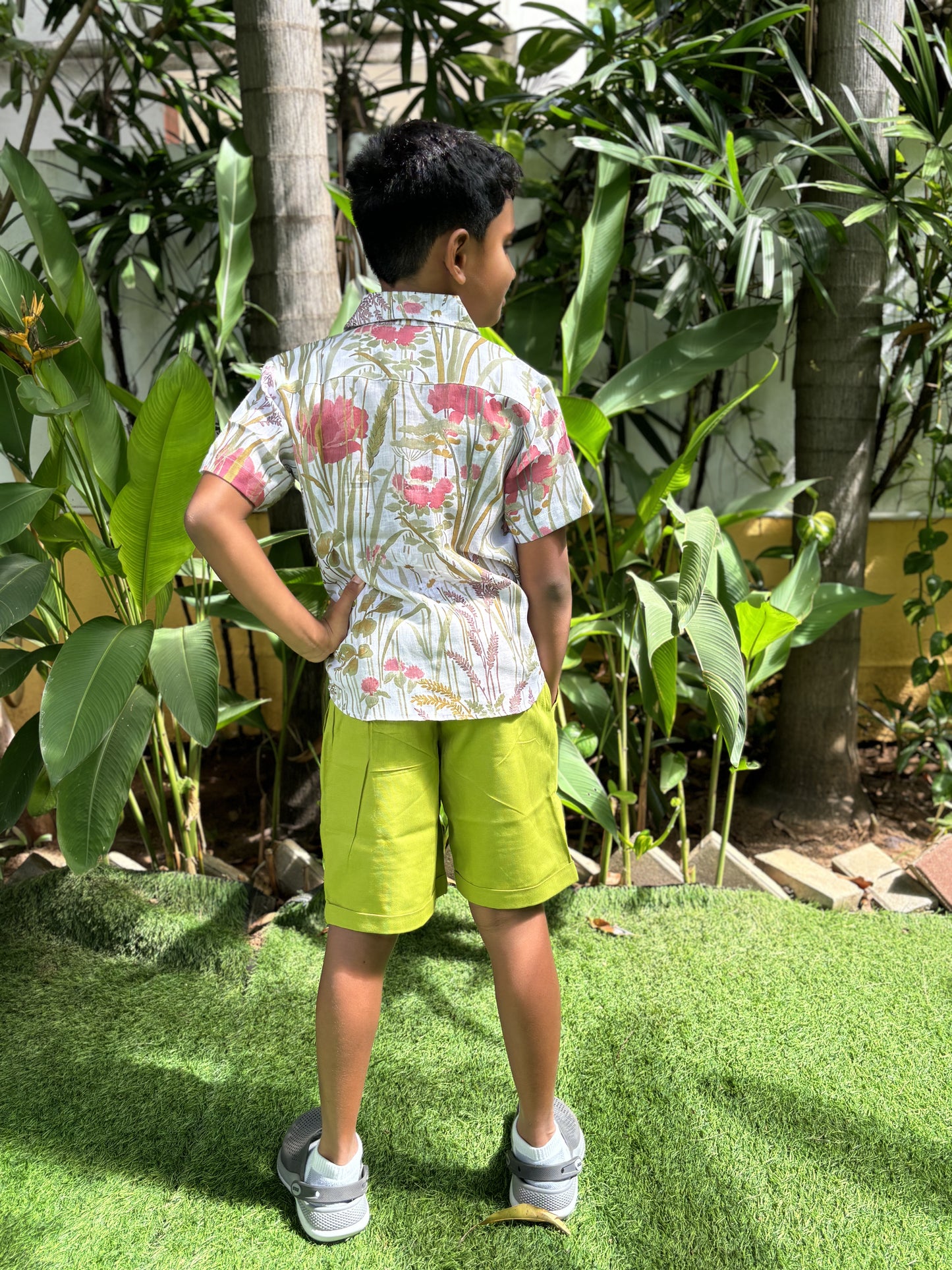 Wild Gardens Shirt and Shorts