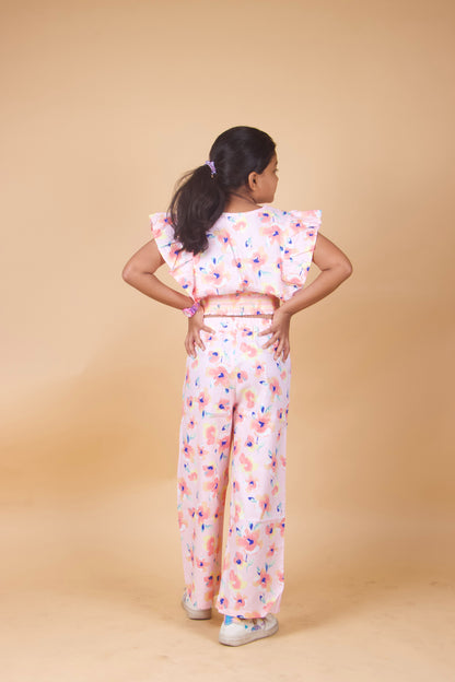 Peach Blush Co ord Set