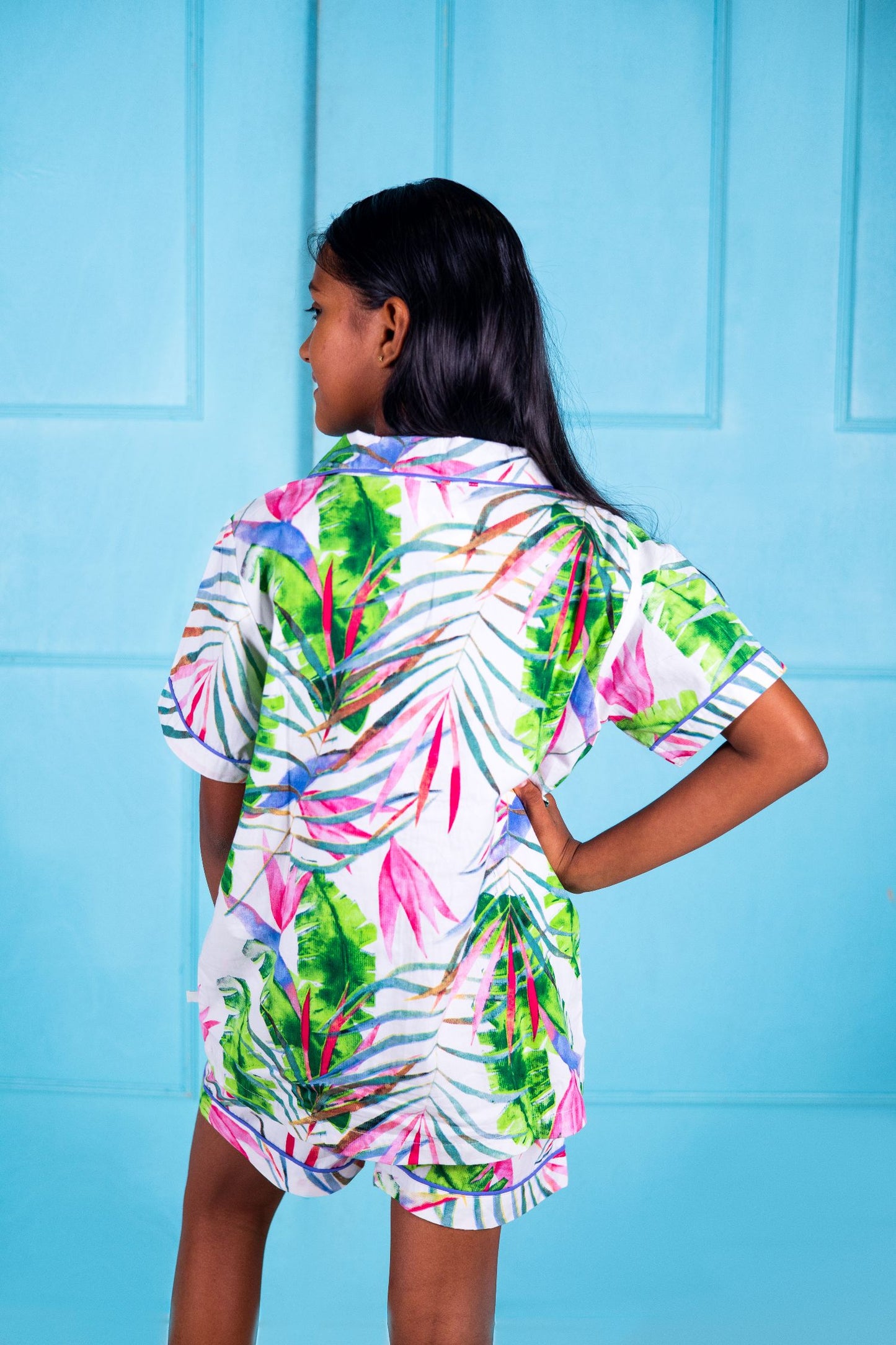 Tropical Vibes Kids Pyjama Co-ord Set